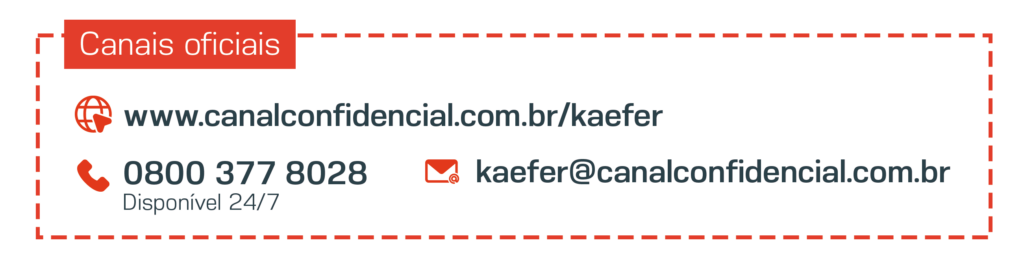 Canal Confidencial - canais oficiais